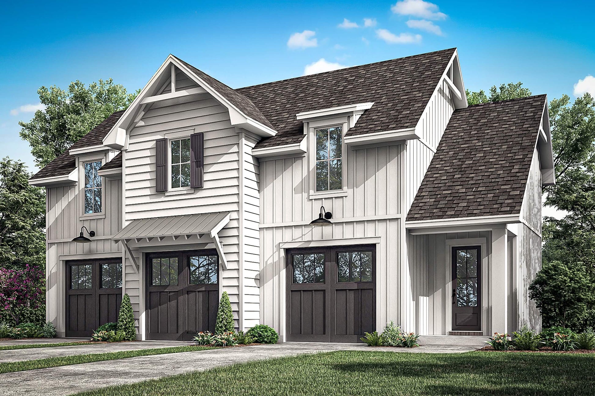Woodline Garage Plan House Plan Zone 