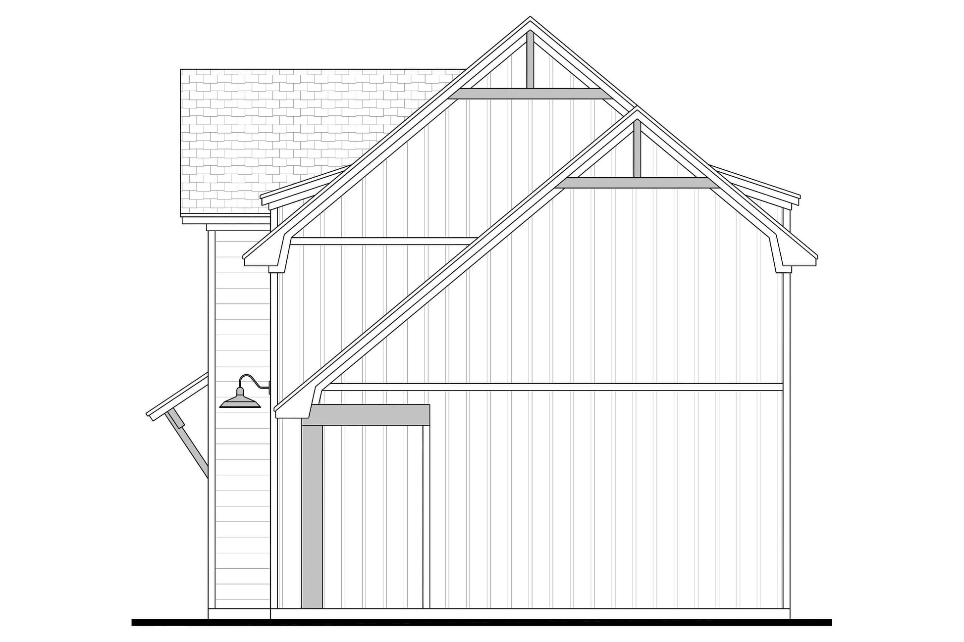 Woodline Garage Plan House Plan Zone 