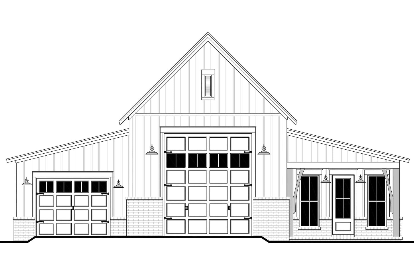 Laurel Park Garage Plan House Plan Zone 