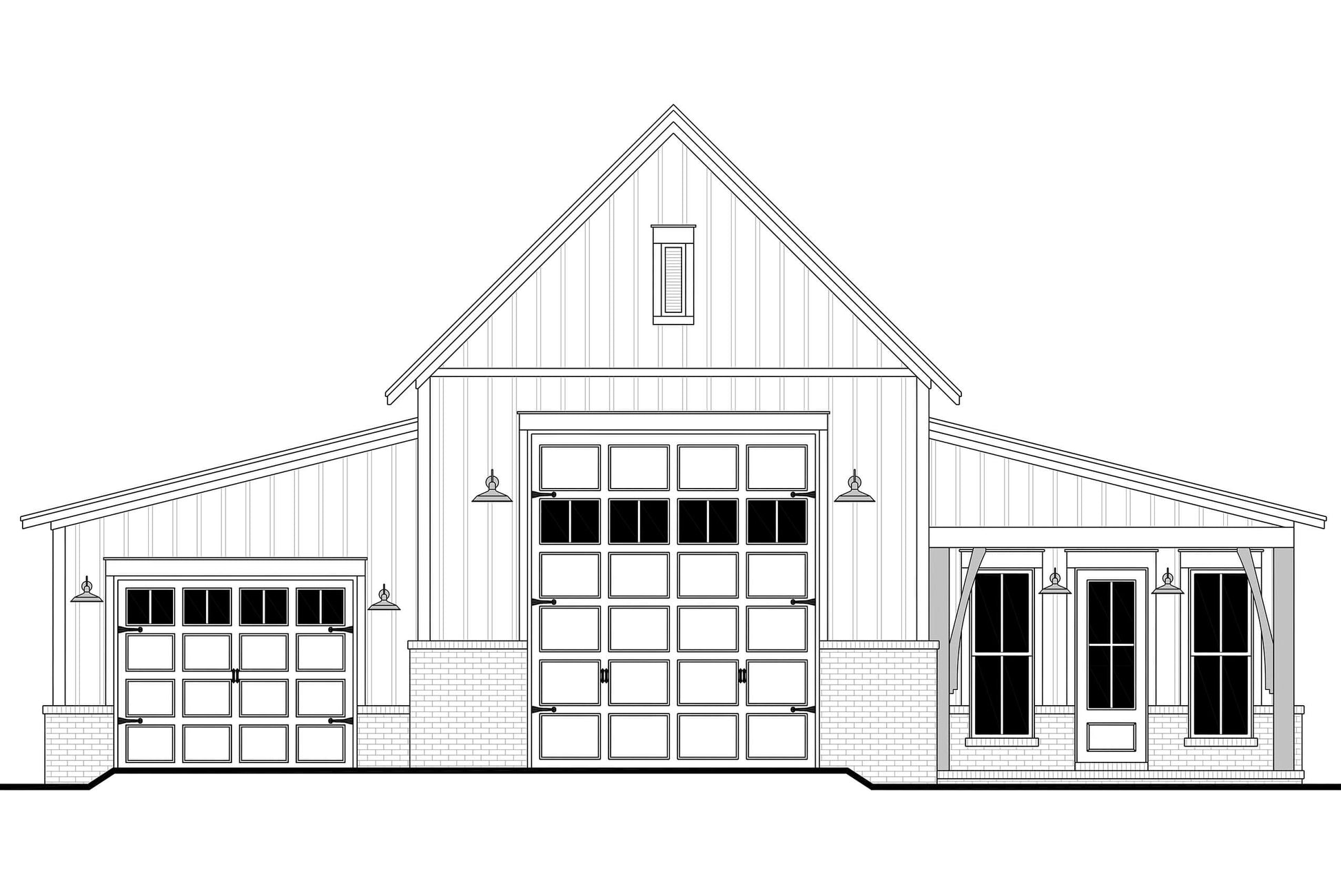 Laurel Park Garage Plan House Plan Zone 