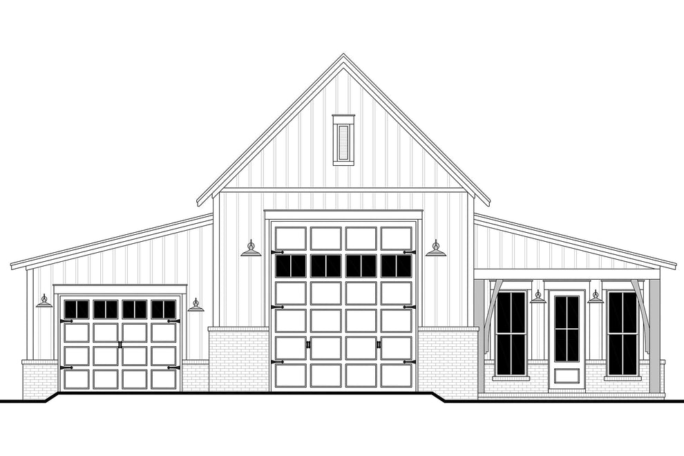 Laurel Park Garage Plan House Plan Zone 