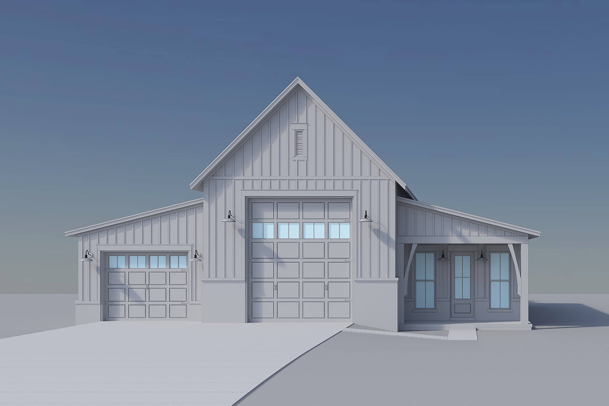 Laurel Park Garage Plan House Plan Zone 