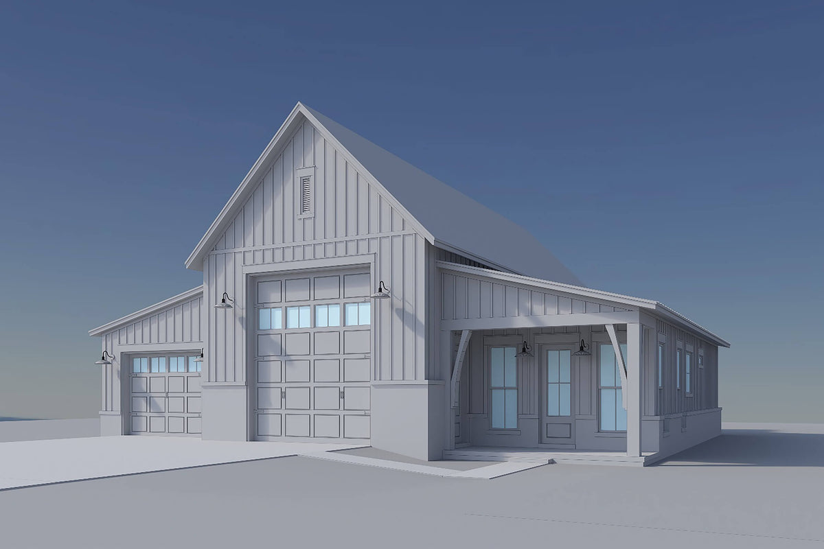 Laurel Park Garage Plan House Plan Zone 
