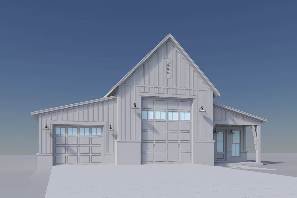 Laurel Park Garage Plan House Plan Zone 
