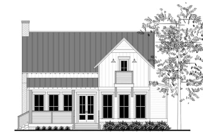 Little Blue House Plan - House Plans - Floor Plans - House Plan Zone