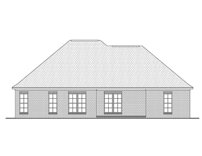 Acadian Lane House Plan House Plan Zone 