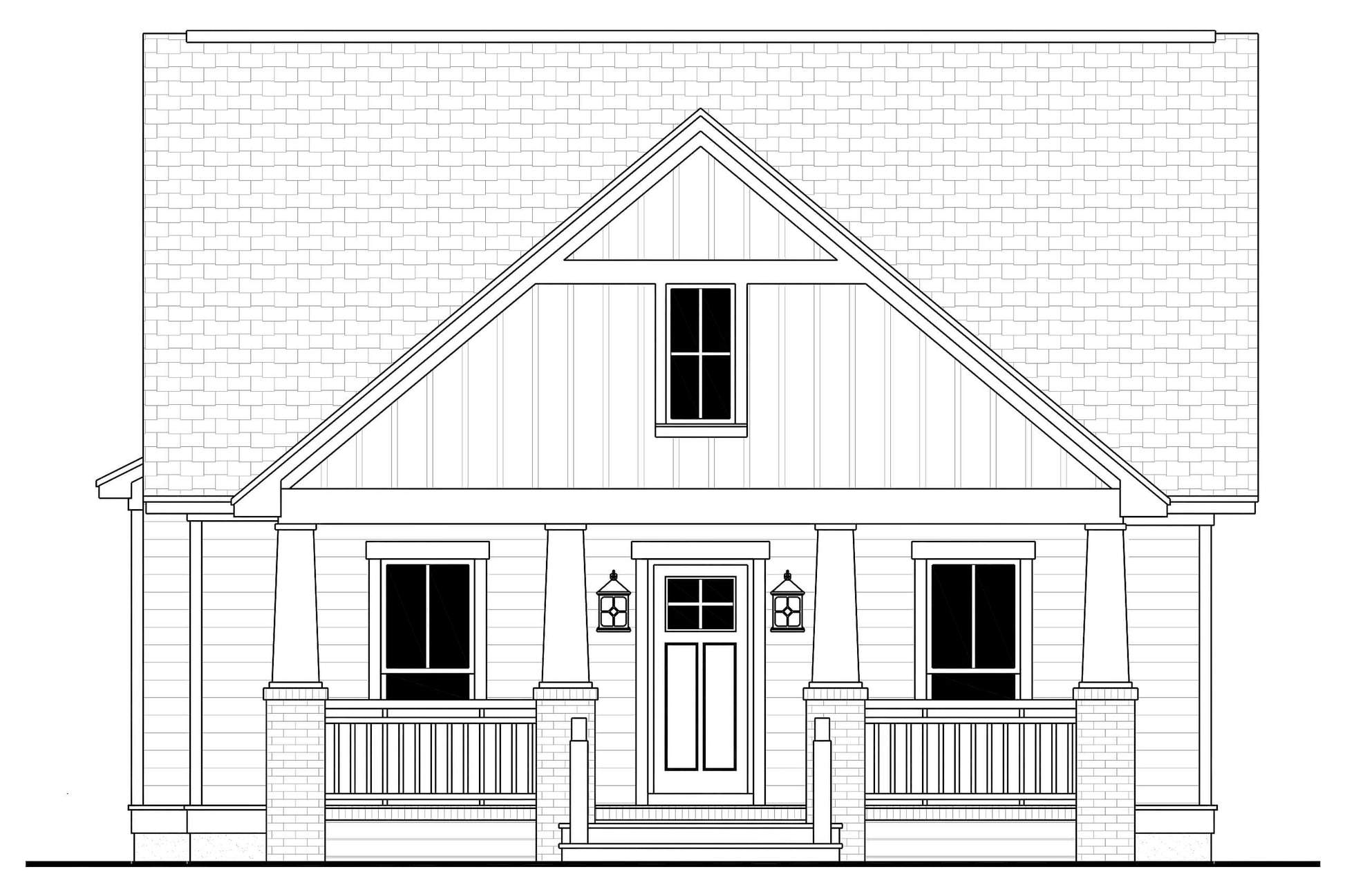 Old Decatur House Plan House Plan Zone 