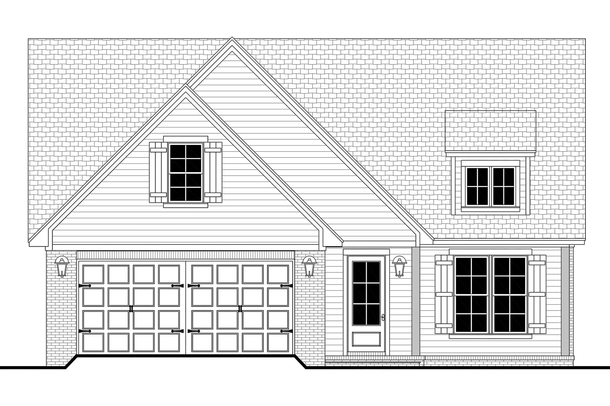 Franklin Avenue House Plan House Plan Zone 
