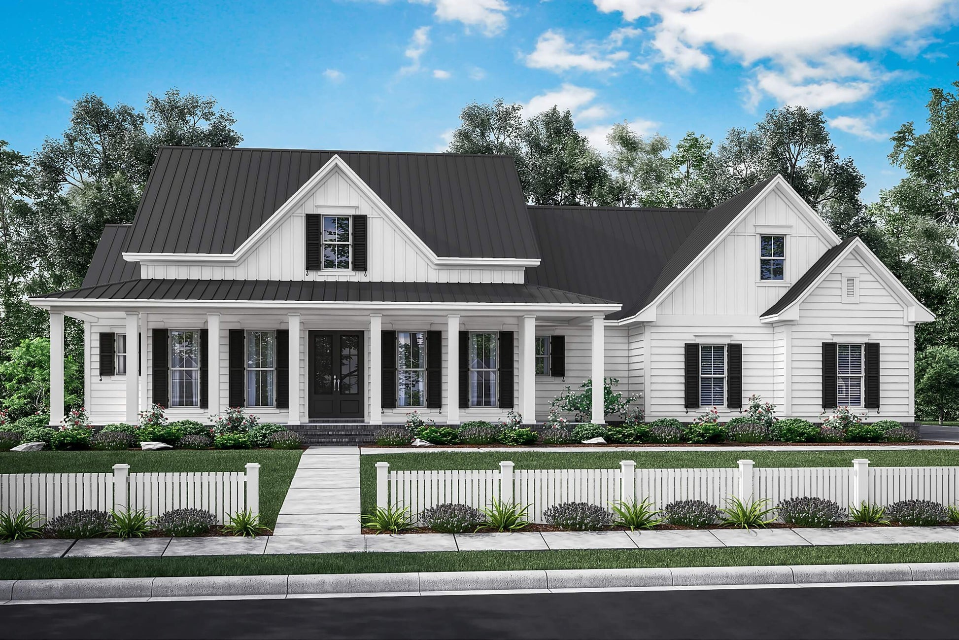 Manor Farm House Plan - House Plans - Floor Plans - House Plan Zone