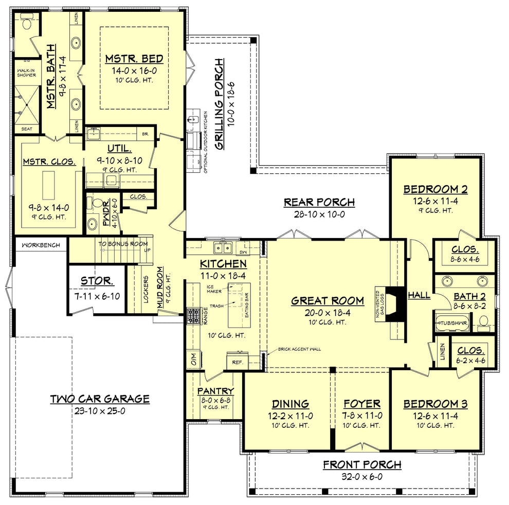Highland Court III House Plan - House Plans - Floor Plans - House Plan Zone