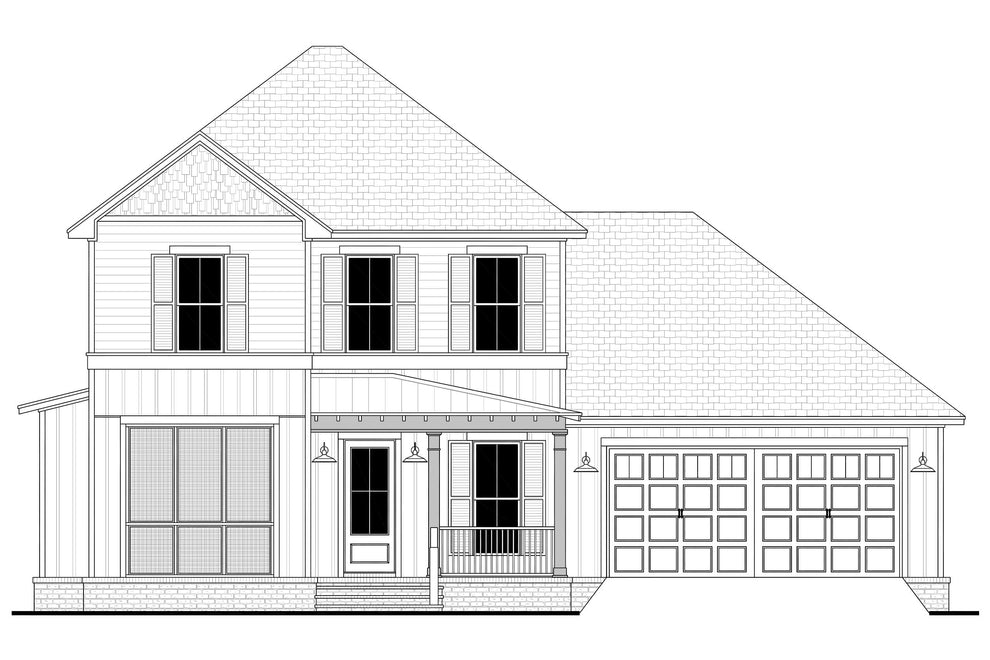 Clover Run House Plan House Plan Zone 
