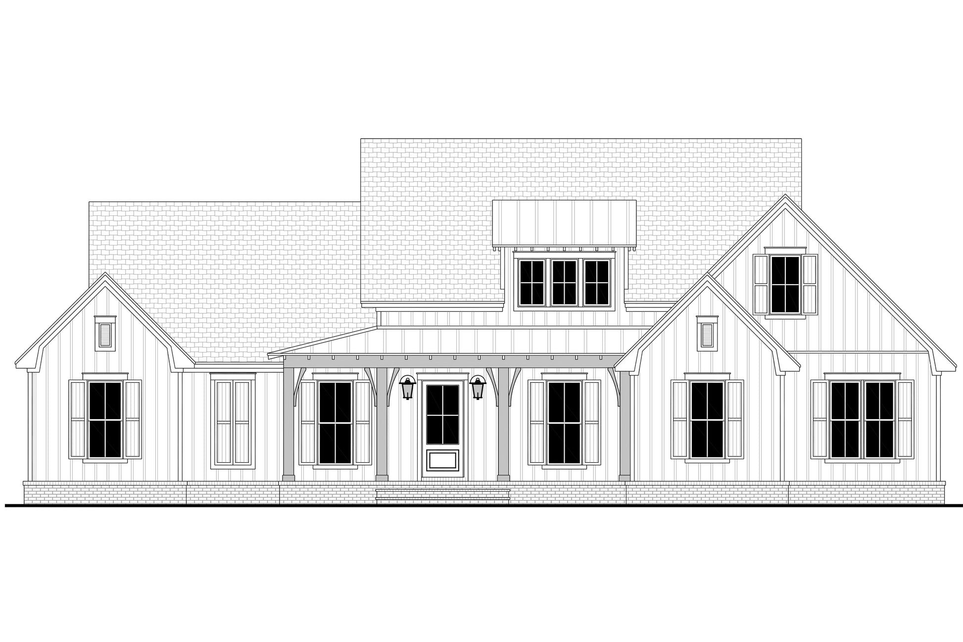 Fox Hollow House Plan House Plan Zone 