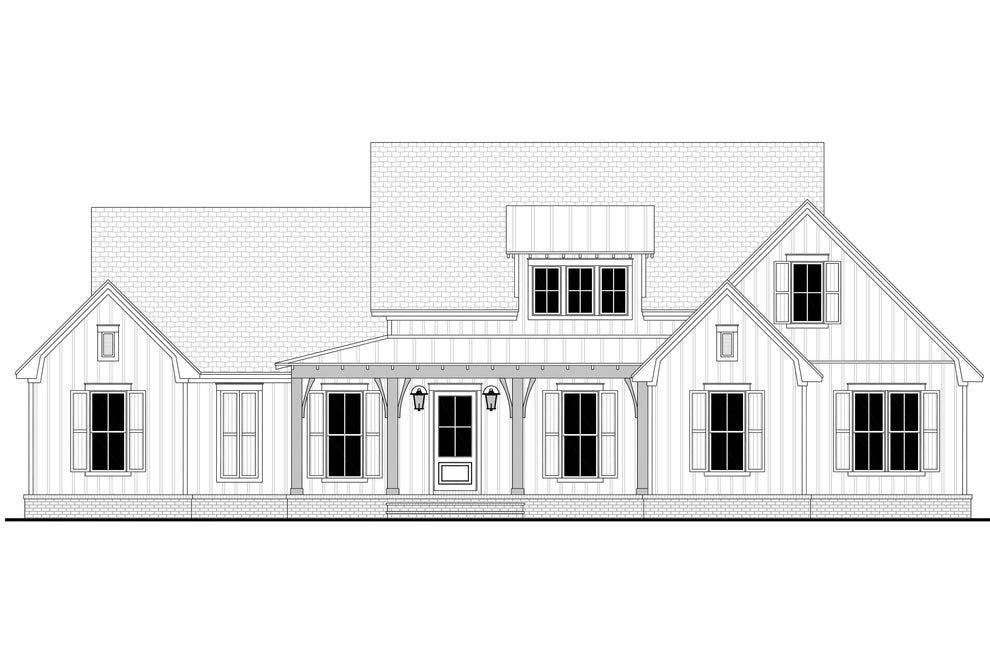 Fox Hollow House Plan House Plan Zone 