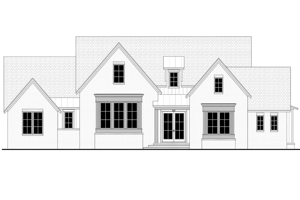 Garden Bluff House Plan House Plan Zone 