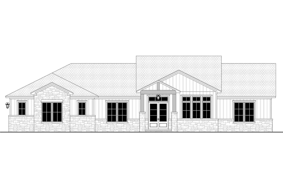 River Ranch House Plan House Plan Zone 
