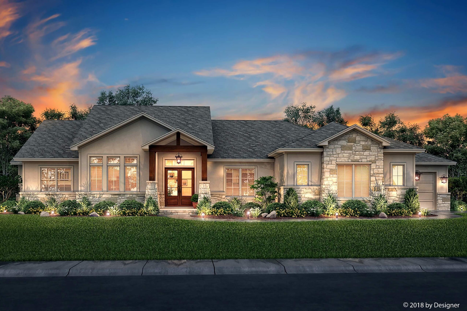 Stillwell Court House Plan - House Plans - Floor Plans - House Plan Zone