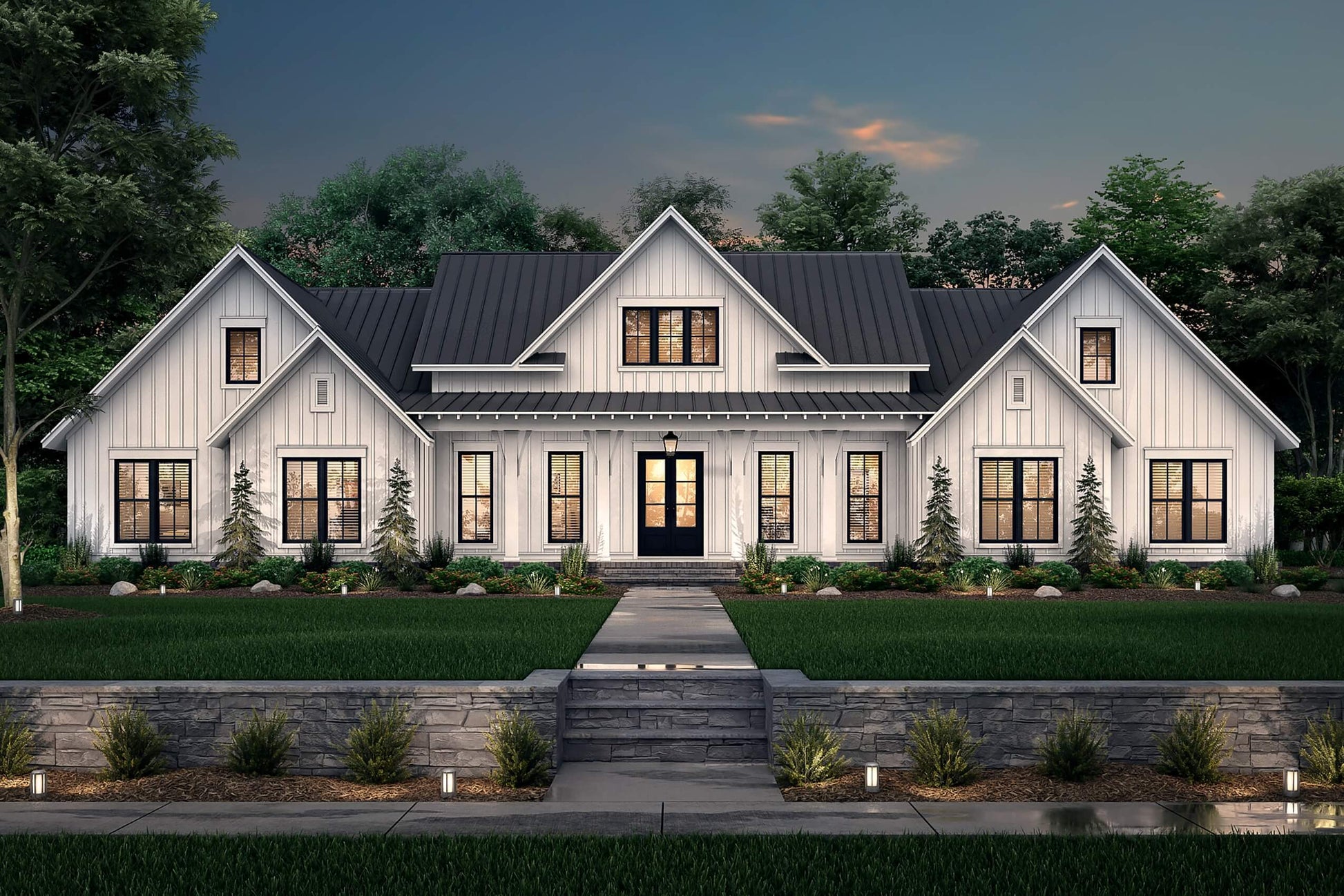 Hudson House Plan - House Plans - Floor Plans - House Plan Zone