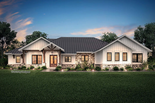 Amarillo House Plan - House Plans - Floor Plans - House Plan Zone