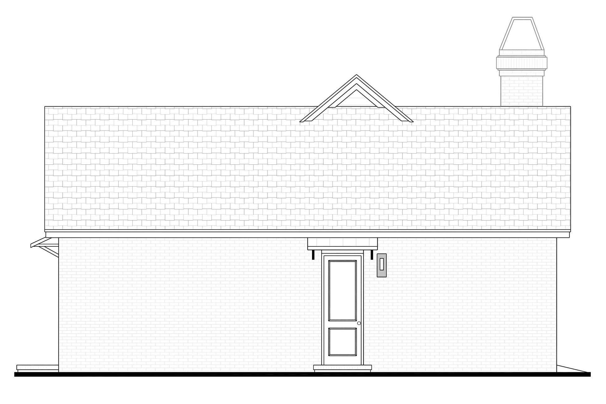 Bentley Pool House G512-S House Plan Zone 