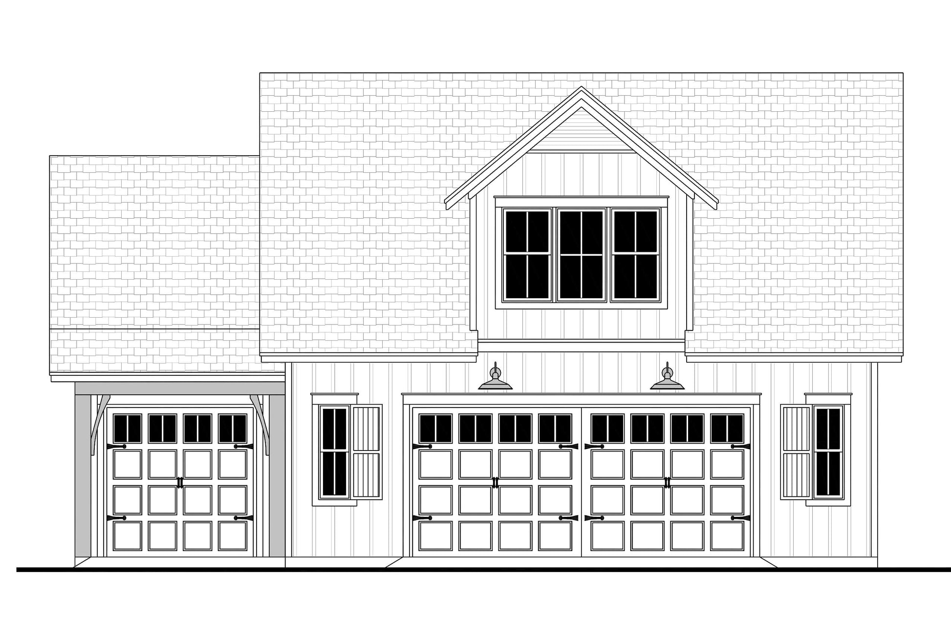 Carriage Hills Garage Plan G522-S House Plan Zone 