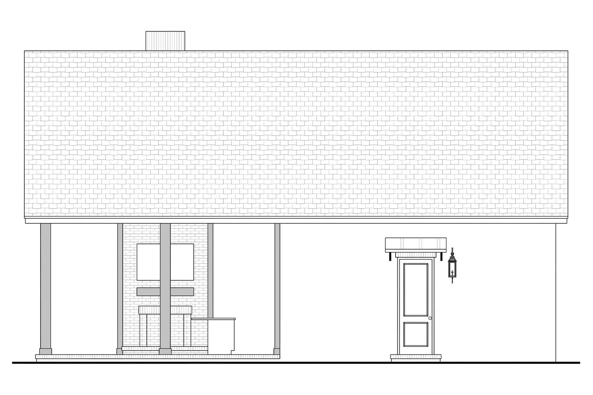 Albany Pool House House Plan Zone 