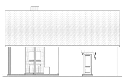 Albany Pool House House Plan Zone 