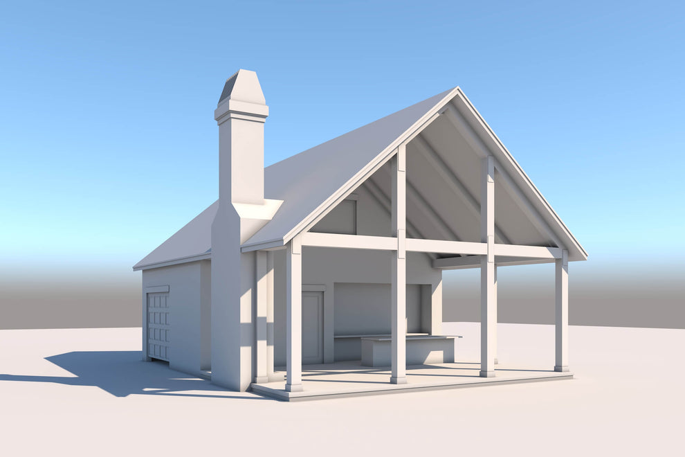 Albany Pool House House Plan Zone 