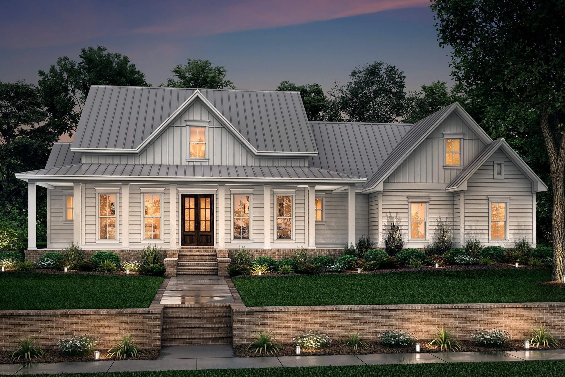 Manor Farm House Plan - House Plans - Floor Plans - House Plan Zone